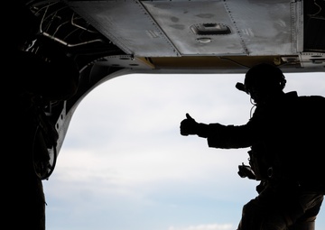 U.S. and Panamanian forces conduct free fall, air assault in Panama