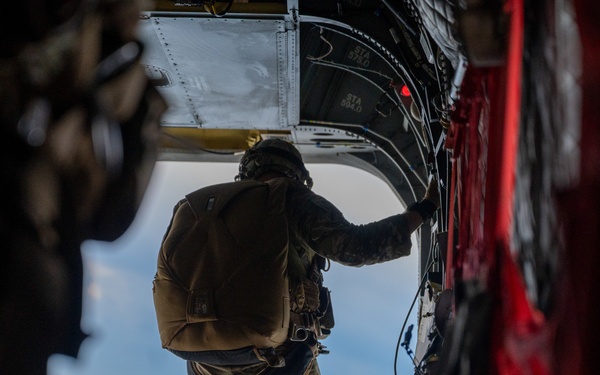 U.S. and Panamanian forces conduct free fall, air assault in Panama