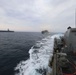 USS Bainbridge (DDG 96) Operates with USS Gerald R. Ford (CVN 78) and USNS William McLean (T-AKE 12)