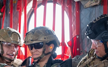 U.S. and Panamanian forces conduct free fall, air assault in Panama