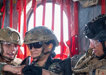 U.S. and Panamanian forces conduct free fall, air assault in Panama