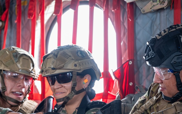 U.S. and Panamanian forces conduct free fall, air assault in Panama