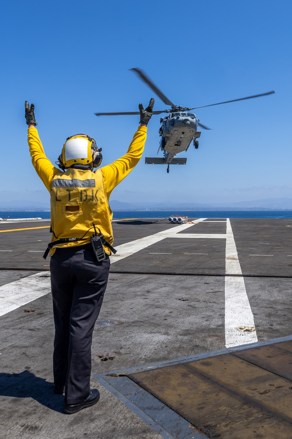 USS Theodore Roosevelt Ammunition Transfer