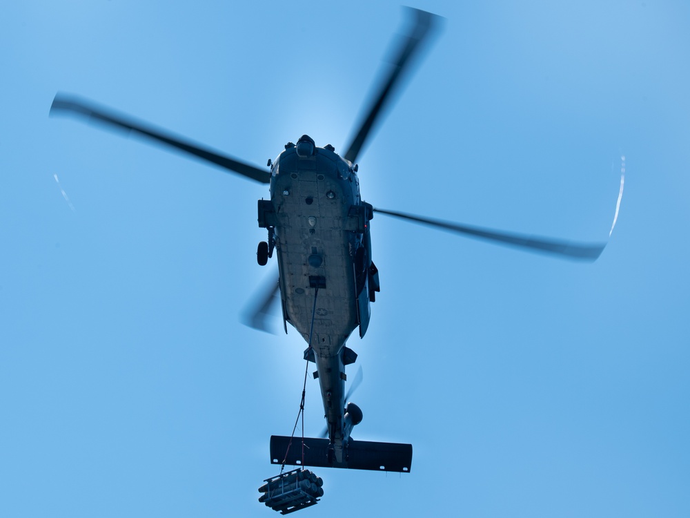 USS Theodore Roosevelt Ammunition Transfer