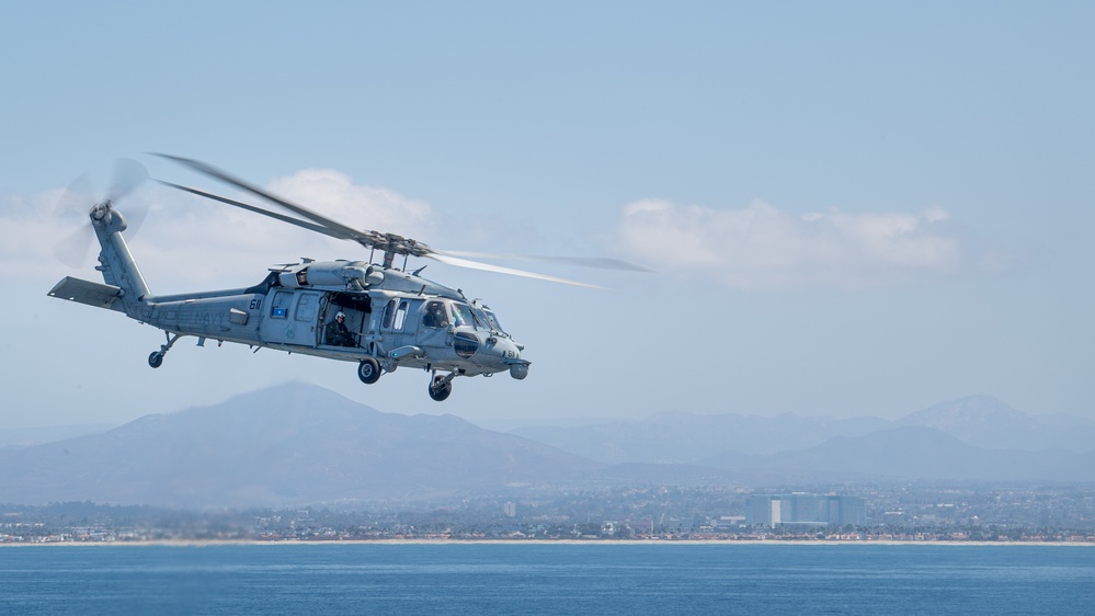 USS Theodore Roosevelt Ammunition Transfer