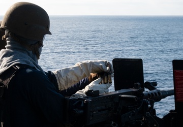 Boxer conducts live-fire exercise
