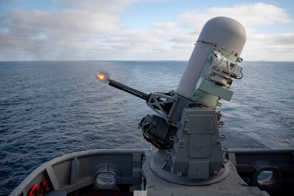 Boxer conducts a Live-Fire Exercise