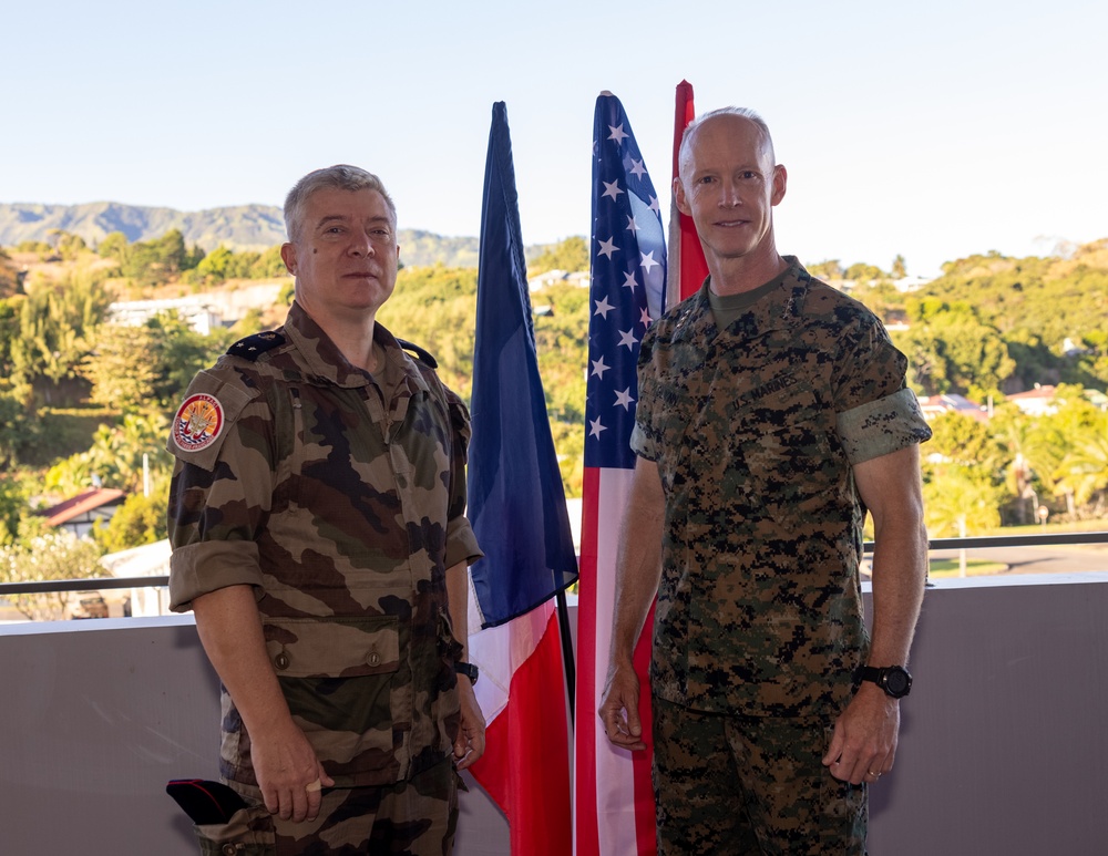 COMMARFORPAC in Tahiti: KLE with Rear Adm. Pinget