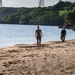 U.S. Marines conduct a beach landing site survey as part of Resolute Dragon 25