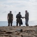 U.S. Marines conduct a beach landing site survey as part of Resolute Dragon 25