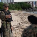 U.S. Marines conduct a beach landing site survey as part of Resolute Dragon 25