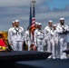 Abraham Lincoln conducts a 9/11 memorial ceremony