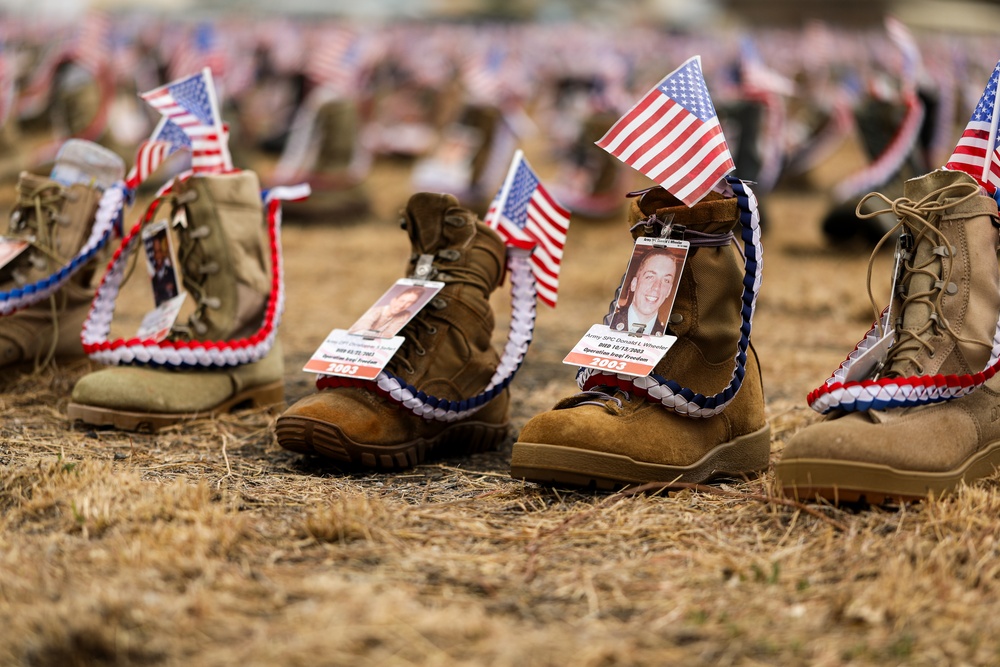 Boot Memorial: A Legacy of Every Step, Every Story