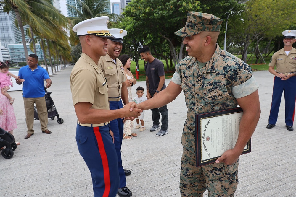 From Cuba to the Corps: SSgt Zamora's Meritorious Promotion