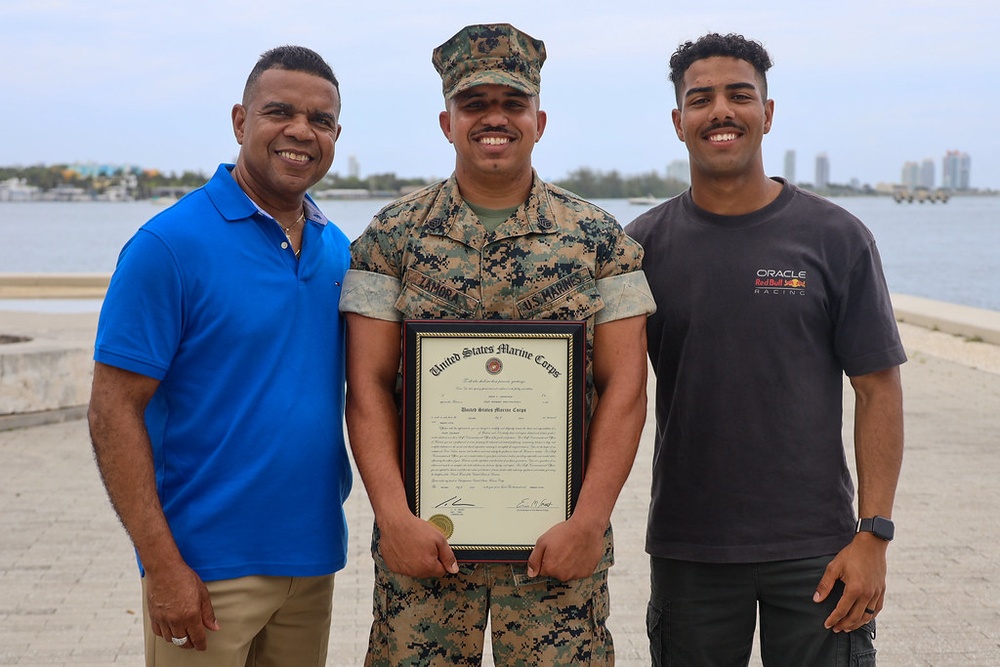 From Cuba to the Corps: SSgt Zamora's Meritorious Promotion