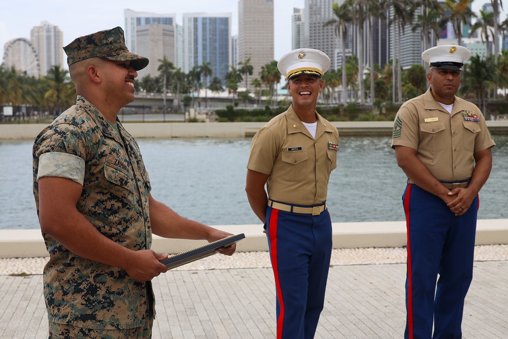From Cuba to the Corps: SSgt Zamora's Meritorious Promotion