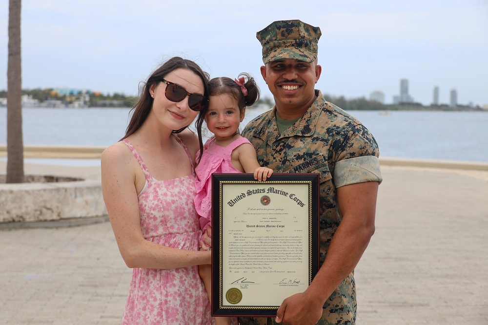 From Cuba to the Corps: SSgt Zamora's Meritorious Promotion