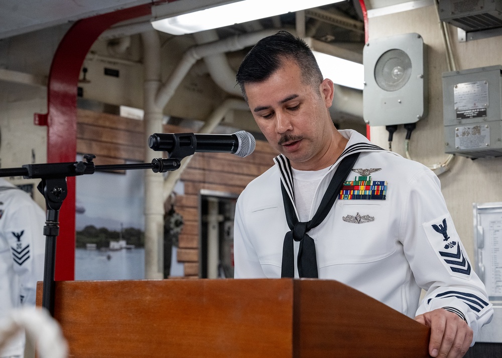 USS America (LHA 6) holds 9/11 Remembrance Ceremony