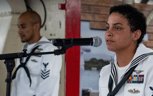 USS America (LHA 6) holds 9/11 Remembrance Ceremony
