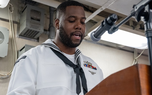 USS America (LHA 6) holds 9/11 Remembrance Ceremony