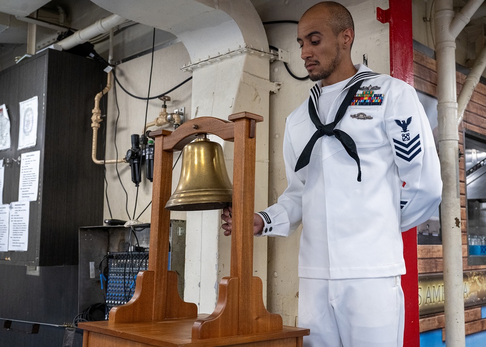 USS America (LHA 6) holds 9/11 Remembrance Ceremony