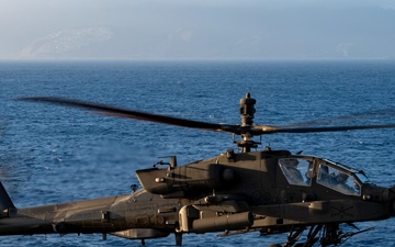 USS America (LHA 6) Conducts Joint Army AH-64E Apache Helicopter Exercise