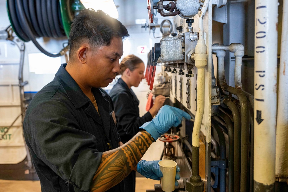 USS America (LHA 6) Conducts Preservation