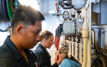 USS America (LHA 6) Conducts Preservation