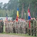 U.S. Soldiers stand with NATO allies on BPTA Day