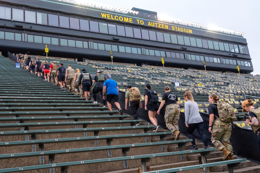 9/11 Memorial Stair Climb at Autzen Stadium
