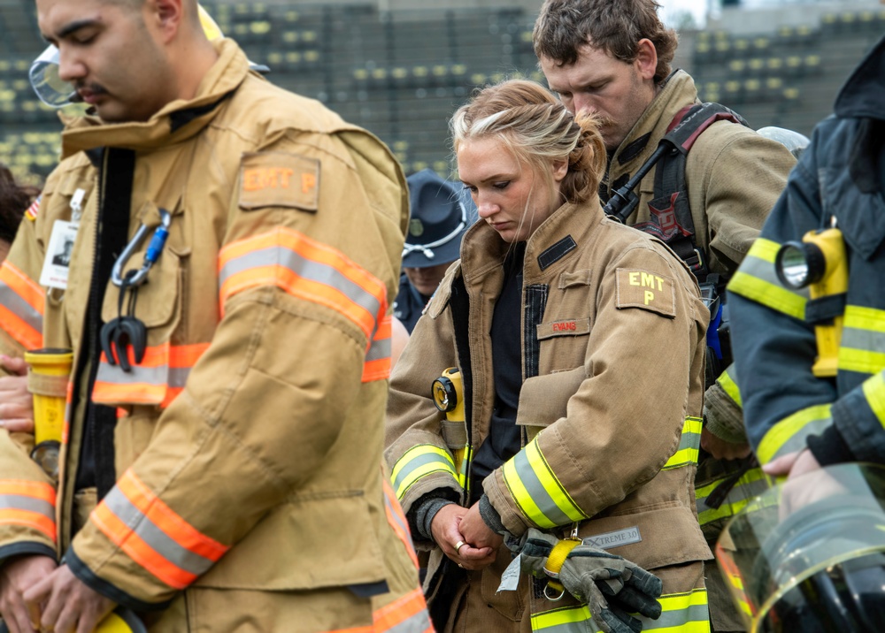 9/11 Memorial Stair Climb at Autzen Stadium