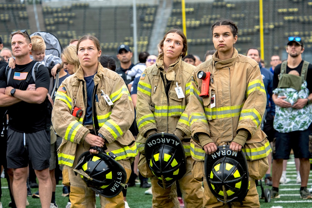 9/11 Memorial Stair Climb at Autzen Stadium