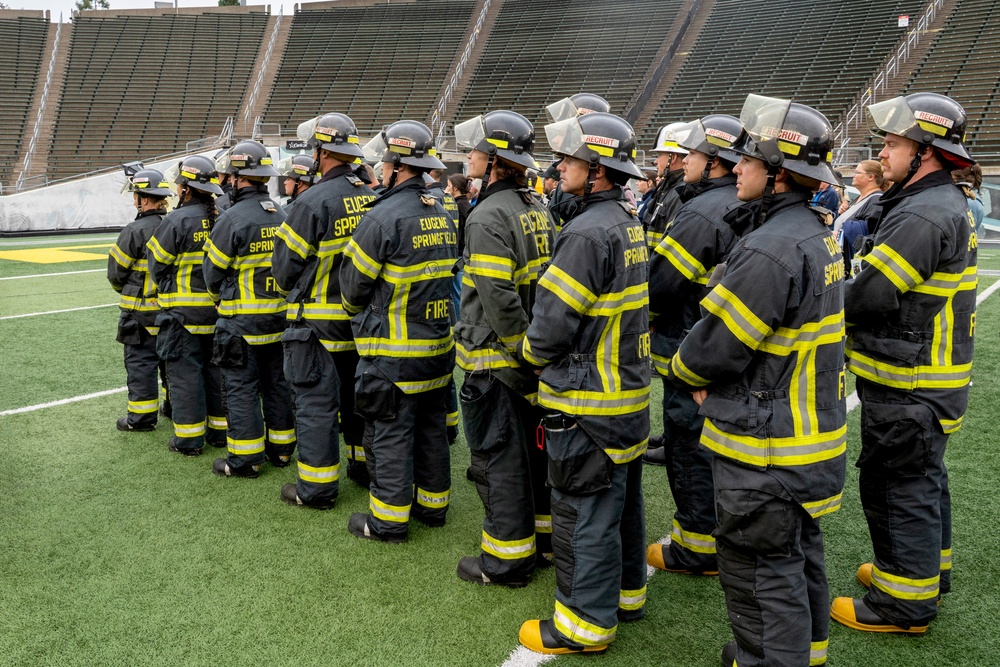 9/11 Memorial Stair Climb at Autzen Stadium