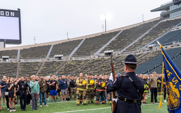 9/11 Memorial Stair Climb at Autzen Stadium