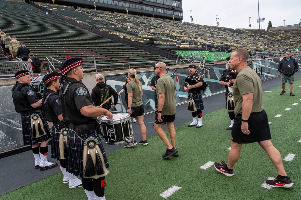 9/11 Memorial Stair Climb at Autzen Stadium