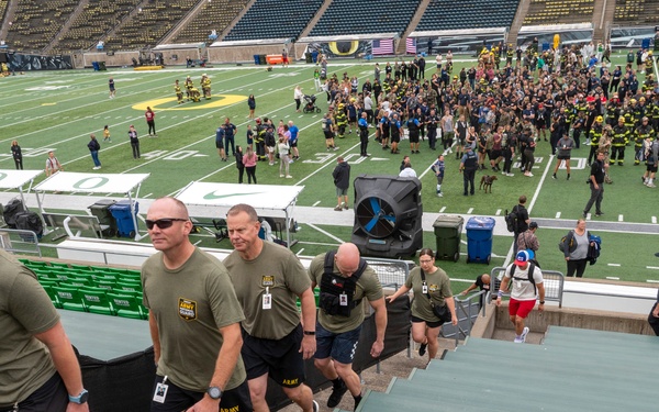 9/11 Memorial Stair Climb at Autzen Stadium