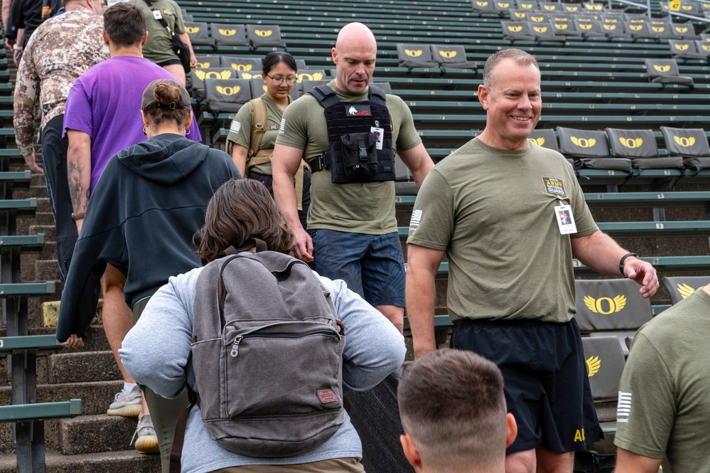 9/11 Memorial Stair Climb at Autzen Stadium
