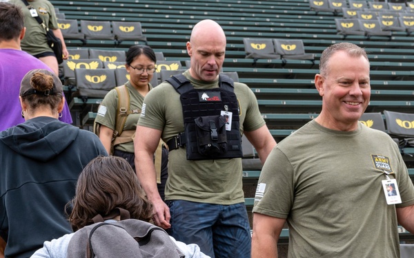 9/11 Memorial Stair Climb at Autzen Stadium
