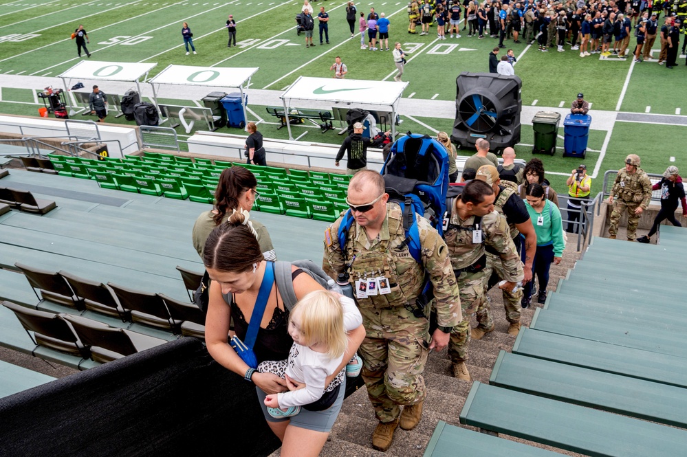 9/11 Memorial Stair Climb at Autzen Stadium
