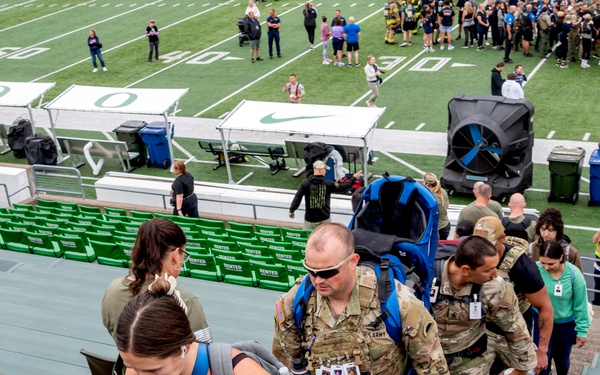 9/11 Memorial Stair Climb at Autzen Stadium