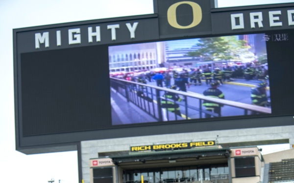 9/11 Memorial Stair Climb at Autzen Stadium