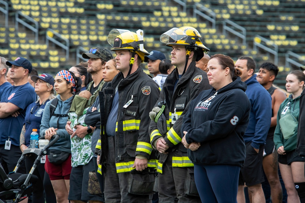 9/11 Memorial Stair Climb at Autzen Stadium
