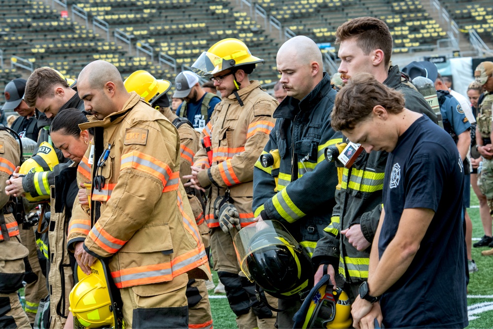 9/11 Memorial Stair Climb at Autzen Stadium