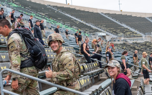 9/11 Memorial Stair Climb at Autzen Stadium