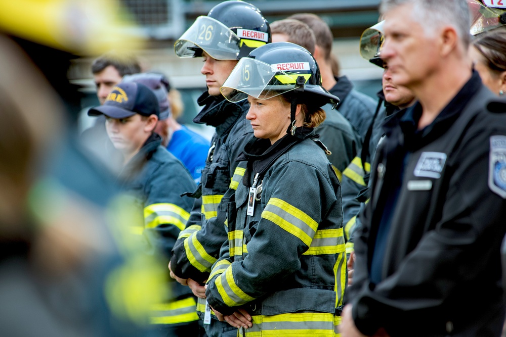 9/11 Memorial Stair Climb at Autzen Stadium