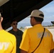 Kalaheo High School NJROTC tours MAG-24 Static Display