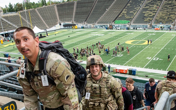 9/11 Memorial Stair Climb at Autzen Stadium