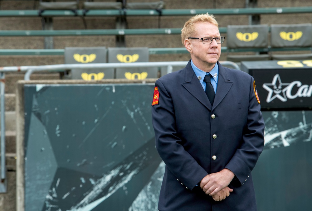 9/11 Memorial Stair Climb at Autzen Stadium