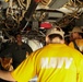 Kalaheo High School NJROTC tours MAG-24 Static Display