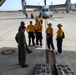 Kalaheo High School NJROTC tours MAG-24 Static Display
